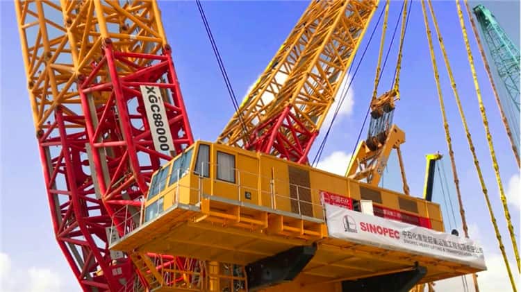 XCMG official new wind power hoisting equipment crawler crane XGC11000A for sale